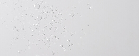 The texture of cosmetic micellar water or moisturizing toner. Copy space