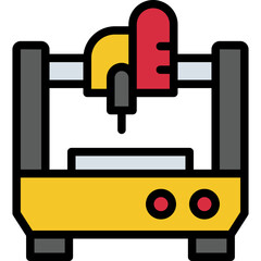 milling machine icon
