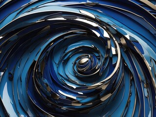 How about: "Swirling Abstract Portal Design"?