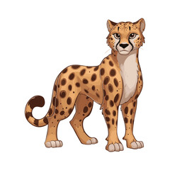 cheetah and cub