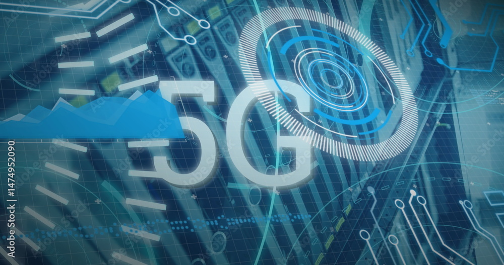 Poster image of text with globe and network of connections