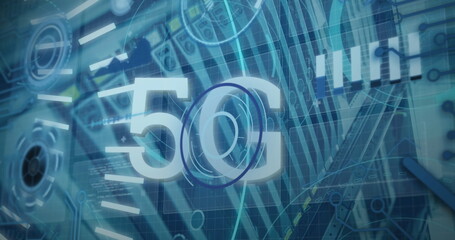 Image of text with globe and network of connections