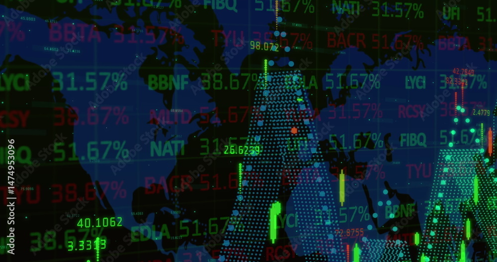 Poster image of text with globe and network of connections