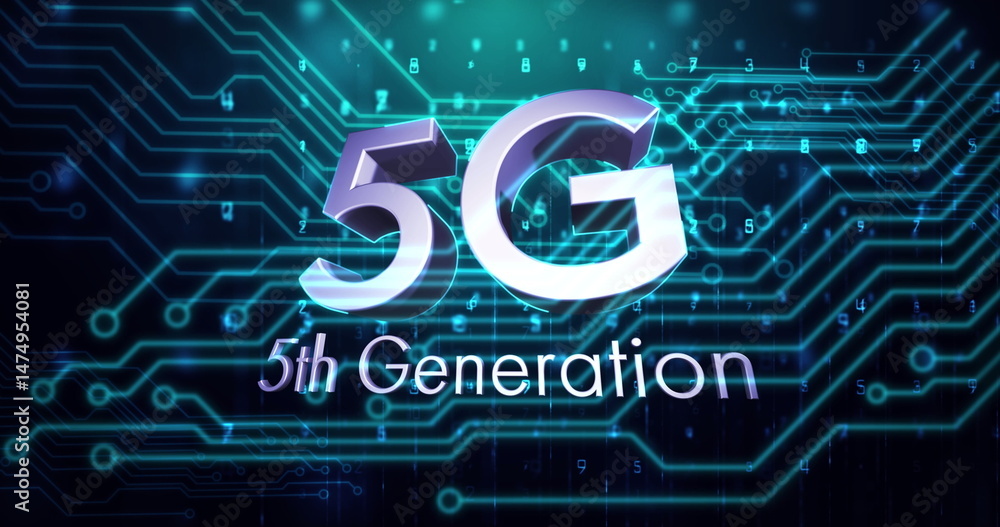 Poster image of text with globe and network of connections