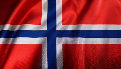 Fototapeta premium Bouvet Island national flag