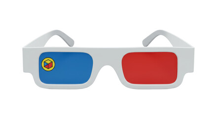Isolated 3D Glasses