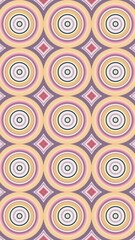 circle motif, circle pattern, symmetrical, circle lines, wall wallpaper, HD