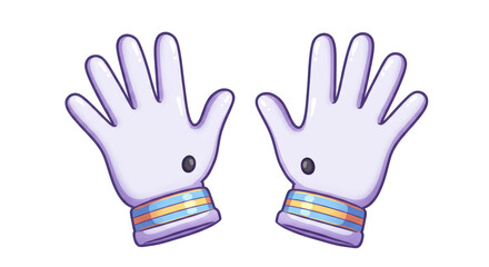Isolated Gloves