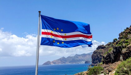  Cape Verde national flag