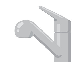 キッチンの水道のイラスト_水無し