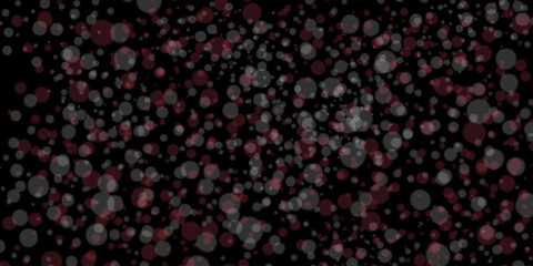 abstract background filled with semi-transparent, overlapping bokeh circles of varying sizes,dark red and gray, softly glowing with a diffused blur effect  background