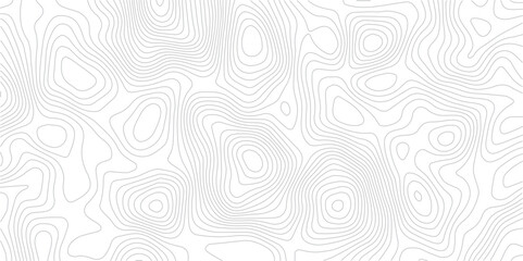 Detailed Sea Map with Geometric Lines and Topography, Featuring a Mounted Grid Pattern to Depict Area Space and Landscape Topos
