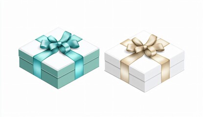 Obraz premium Gift giving celebration home illustration cozy environment top-down view festive concept for holiday cheer and surprise moments