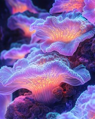 Obraz premium Jellyfish underwater closeup