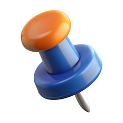 High quality push pin PNG icon with transparent background