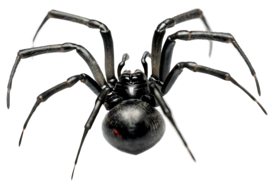 Set of spiders isolated on white background PNG