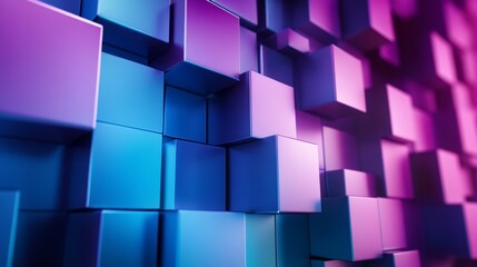 Dynamic abstract cube design digital art gallery visual art vibrant colors close-up perspective modern aesthetic