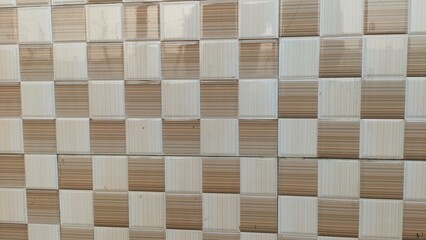 Wooden chessboard background