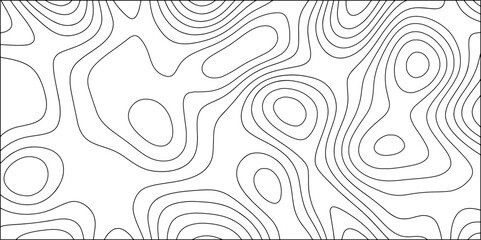 Abstract luxury white Topography and geography map grid backdrop. Geographic contour map grid backdrop paper texture. Ocean topographic line map with curvy wave. 