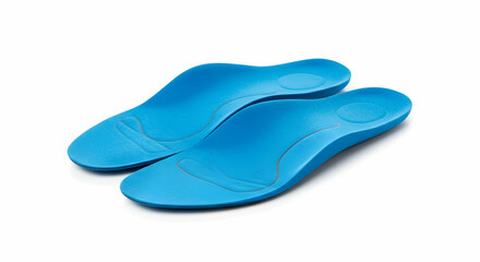 Comfortable Blue Insoles for Shoes Foot Support Orthotics Pain Relief Arch Support