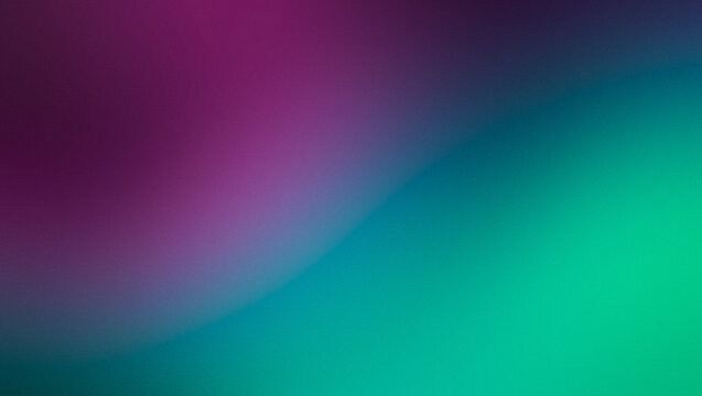 flowing gradients of deep violet, teal, and bright green.