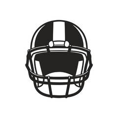 Rugby Helmet Vector art Design illustration