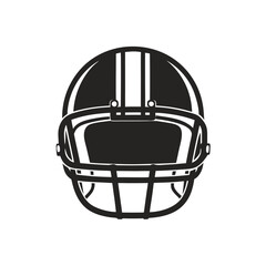 Rugby Helmet Vector art Design illustration