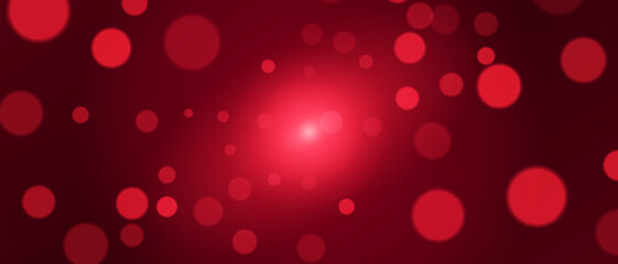 Abstract red background with red light effect. Vector illustration of red background with light effect.