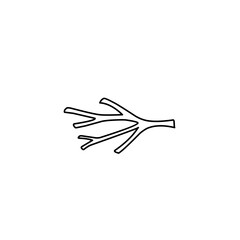 outline tree branches