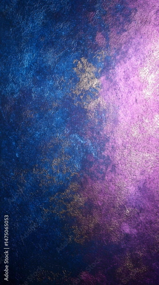 Poster a visually striking abstract digital art painting featuring a rich textured gradient background with