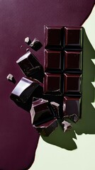 gift box with chocolate