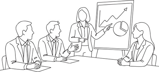 Board of Directors Discussing Profits