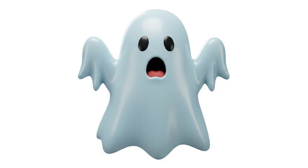 Isolated Cartoon Ghost