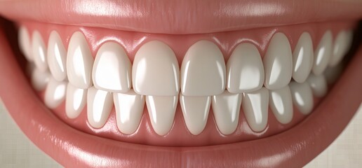 Obraz premium Dental care event smiling patient showcase dental clinic visual content bright environment close-up viewpoint oral hygiene concept for seo impact