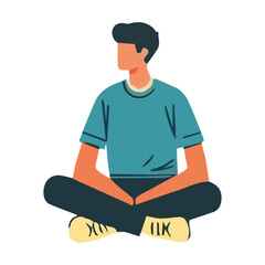 man character vector art six