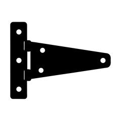 Black T Hinge Hardware for Doors, Sheds, Gates, and Barns