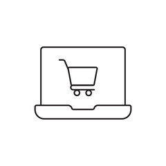 related to sales and marketing. Outline icon collection. Editable stroke. Vector illustration