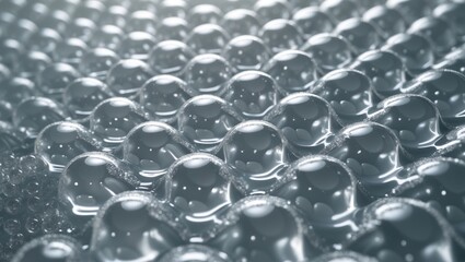 Extreme Close-up of Bubble Wrap