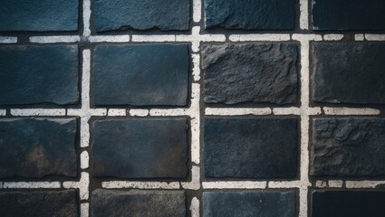 Steel iron surface with groove pattern and rusted mosaic texture