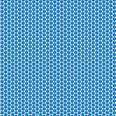 Geometric shape flower patter design, gradian bule color.