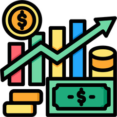 Increase Profit  icon