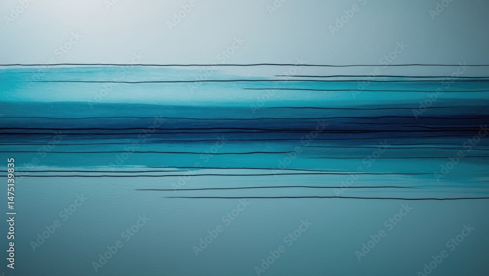Poster marker artwork with abstract design serving as top-view background