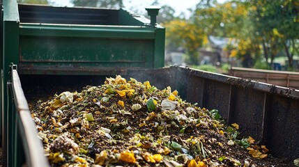 Obraz premium Professional Composting Equipment for Organic Waste Management