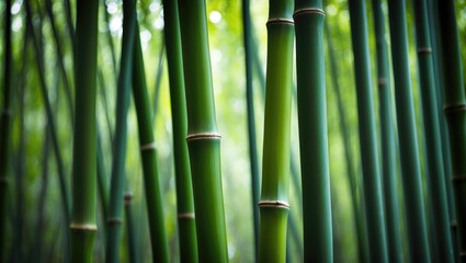 Obraz premium Close-up image of bamboo