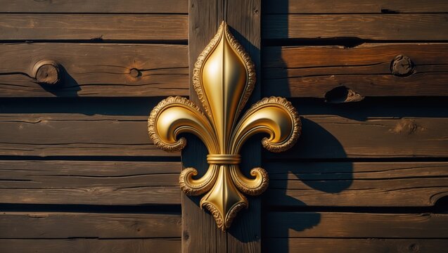 fleur-de-lis intricacy in tin