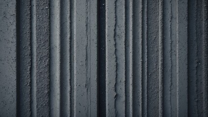 Textured concrete pavement with vertical grooves and rough finish in an urban parking area