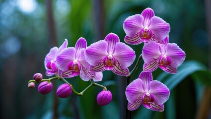 This species, Epidendrum ibaguense purple, is an epiphytic orchid categorized under the genus Epidendrum.