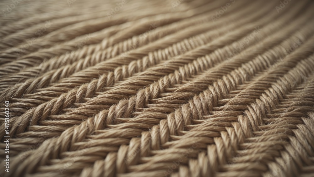 Poster woven coconut shell and husk surface design for background