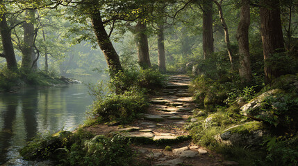 Forest Path By