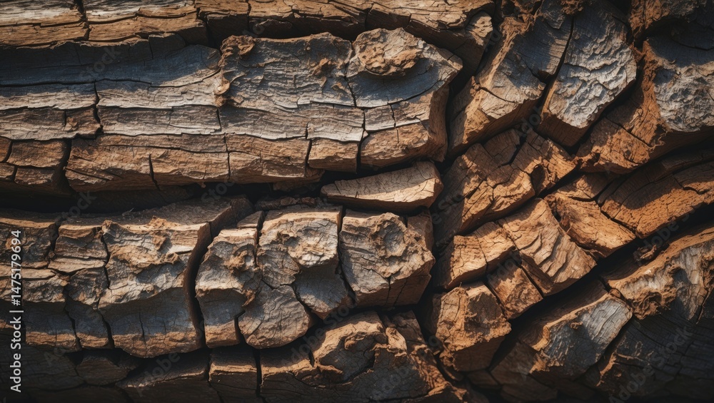 Poster aging tree bark texture for backgrounds